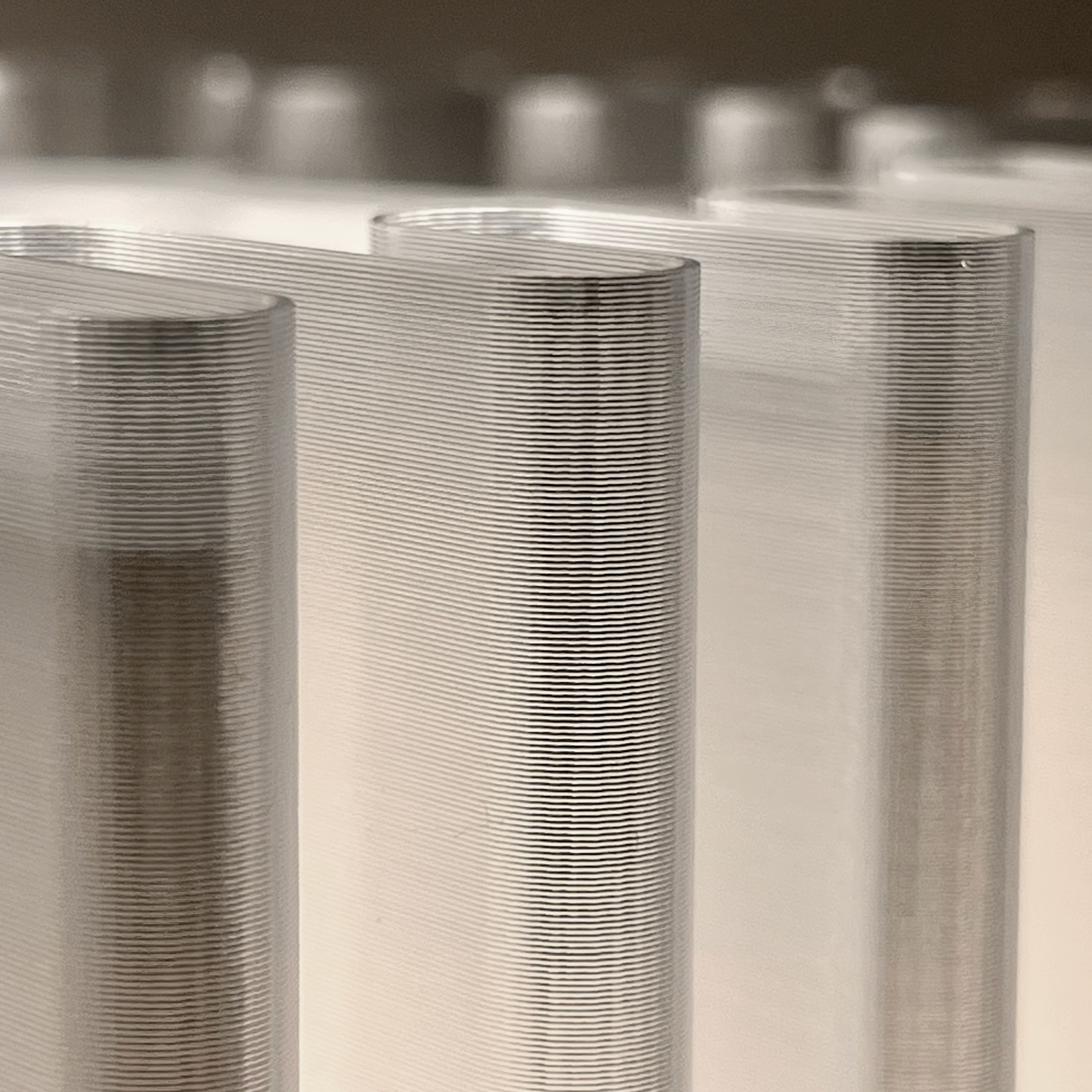 Zencube Table Lamp in Glacier Drift